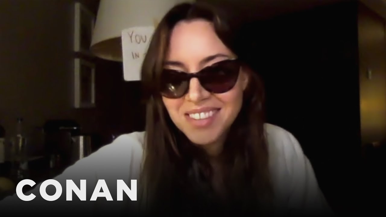 Aubrey Plaza Full Interview | CONAN on TBS