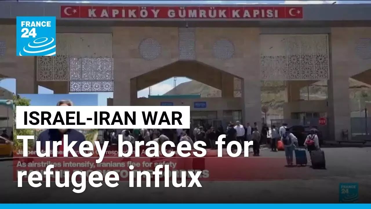 Turkey braces for refugees as Iranian flock to borders &bull; FRANCE 24 English