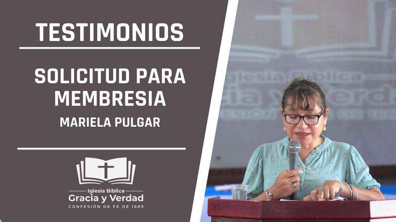 Testimonios para membresía: Mariela Pulgar