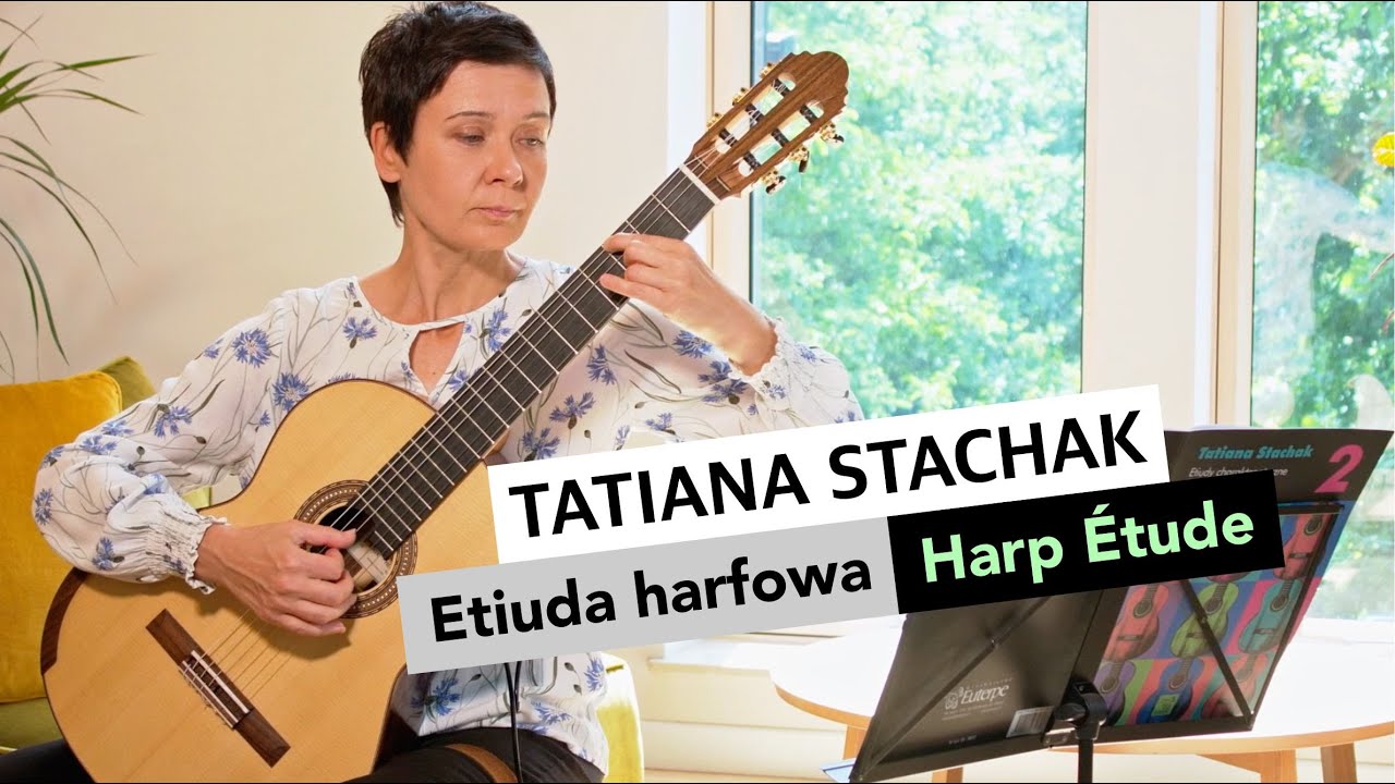 Tatiana Stachak - Etiuda harfowa ● Harp Étude