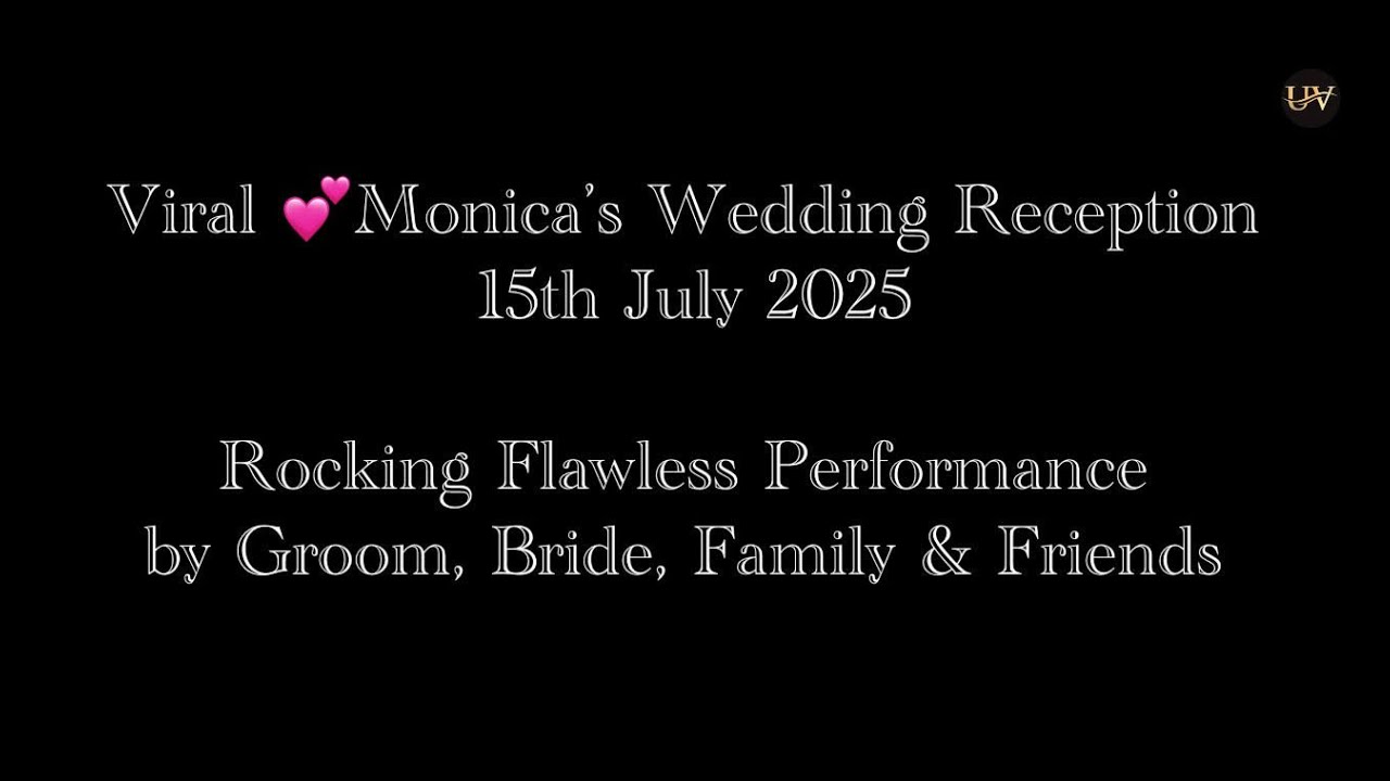 Viral & Monica's Wedding Reception - Rocking Flawless Performance