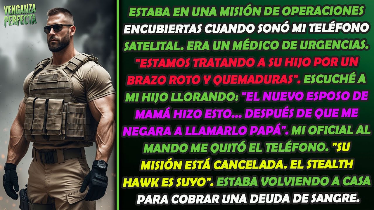 Estaba en una misión de operaciones encubiertas cuando recibí la llamada del hospital: mi hijo ...