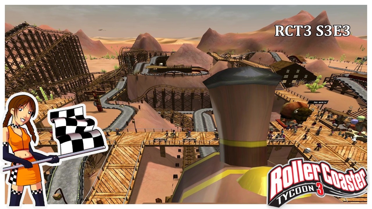 Søren Plays RCT3 E10 — The Canyon Explored — RCT3 3:3