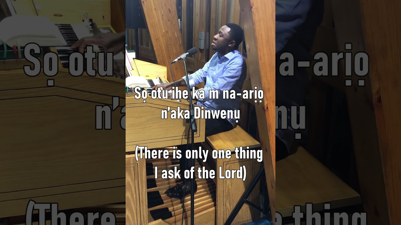 Sọ otu ihe ka m na-arịọ n’aka Dinwenụ.| Ugochukwu Naz Anukanti.