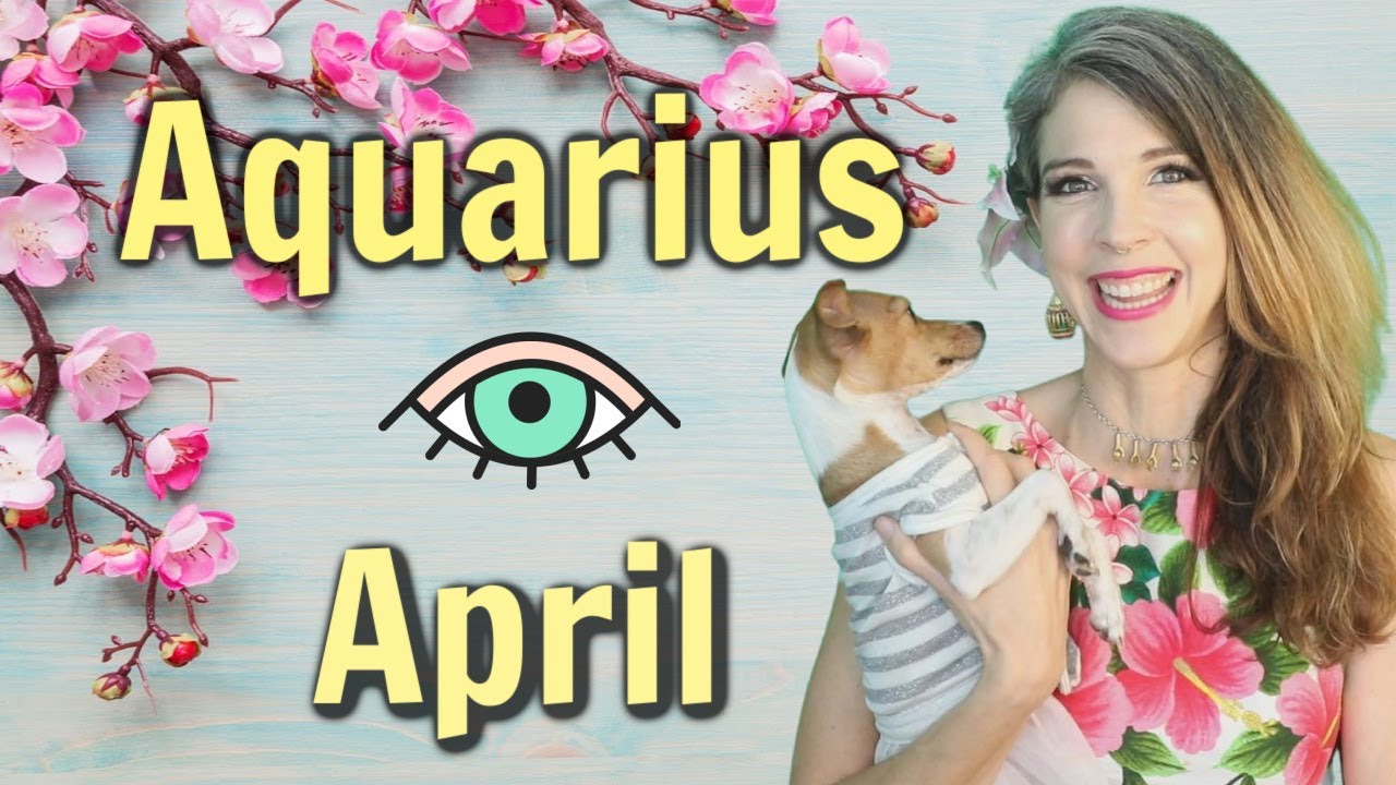 AQUARIUS April Horoscope | 2021's First SUPERMOON | Love Forecast | Luckiest Day | Julia Mihas