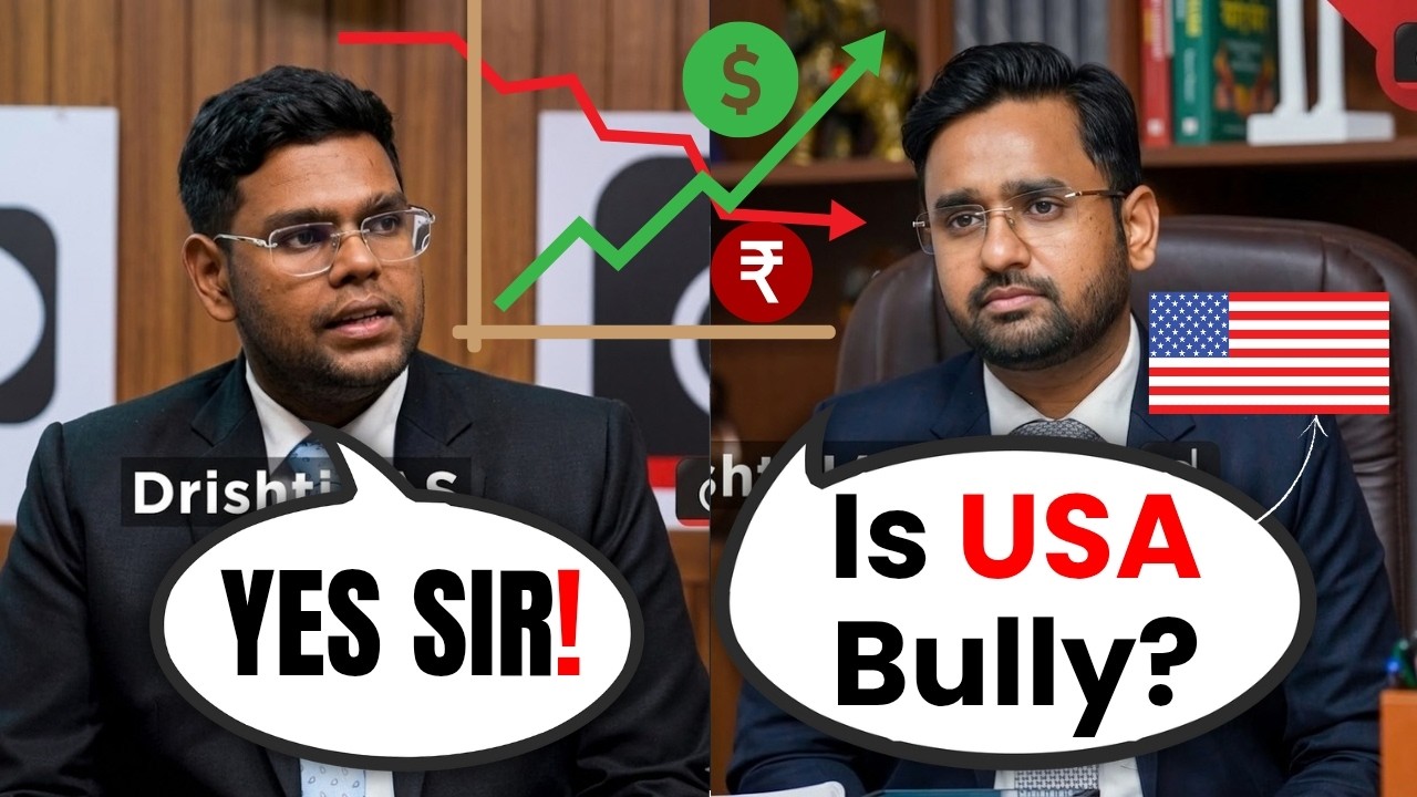 Why is Indian Rupee Crashing? | Is America a Bully? | AIR 3 Akansh Dhull Bold Answer 😲