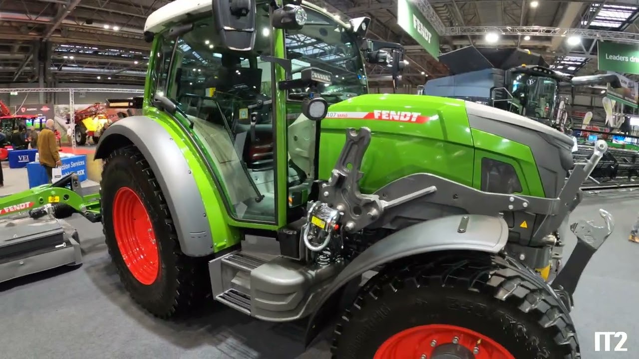 2026 Fendt e107 Vario Electric Tractor (55 kW / 75 HP up to 66 kW / 90 HP) LAMMA Show 2026
