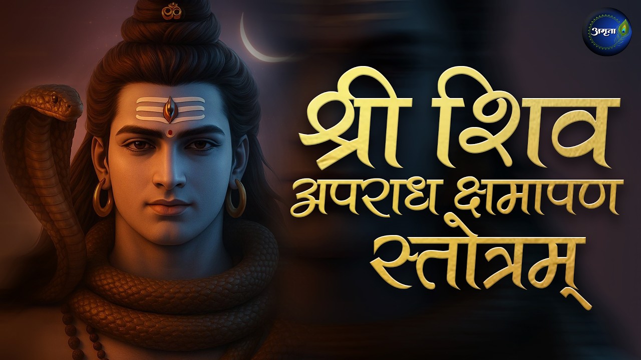 Shiv Aparadh Kshamapan Stotram | शिव अपराध क्षमापण स्तोत्रम् | Shiv Stotram by Adi Shankaracharya