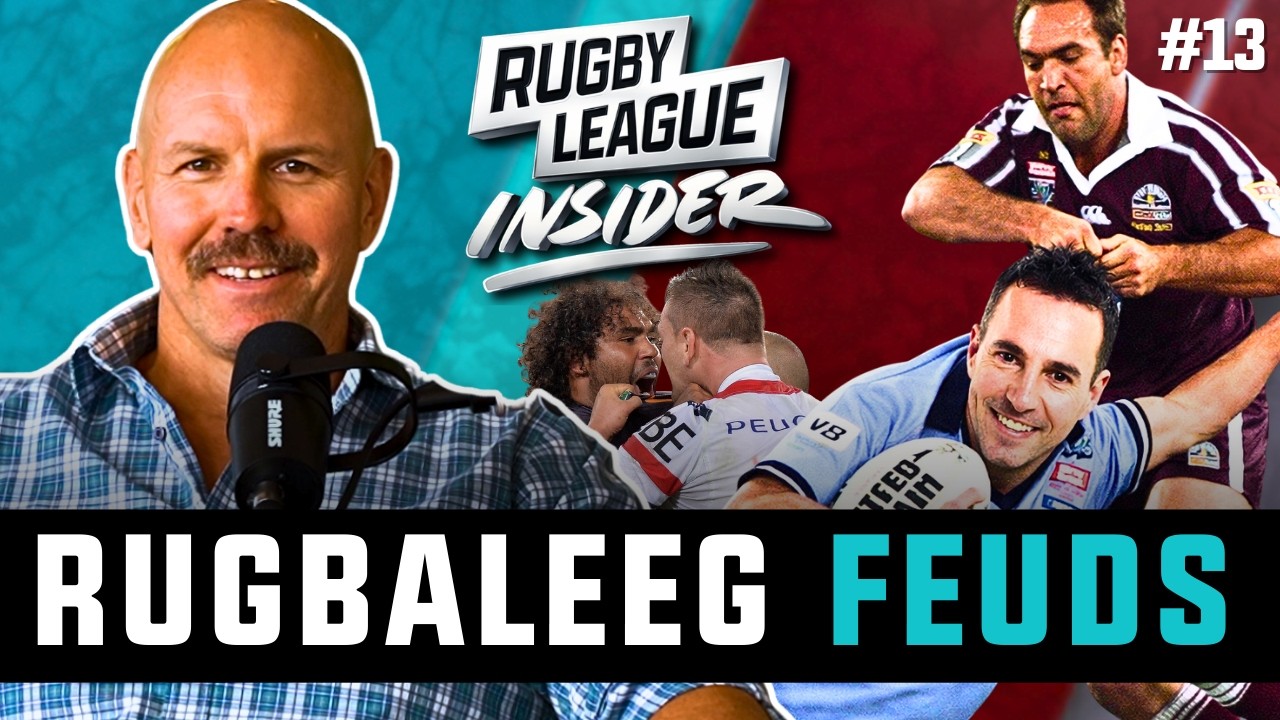 NRL’s Wildest Feuds: Gordy vs Badel + Ricky Stuart’s Blow-Ups & The 300 club | RLI EP013