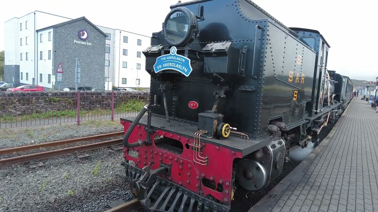 Porthmadog Train spotting, The Ffestiniog & Welsh Highland Railways 2025