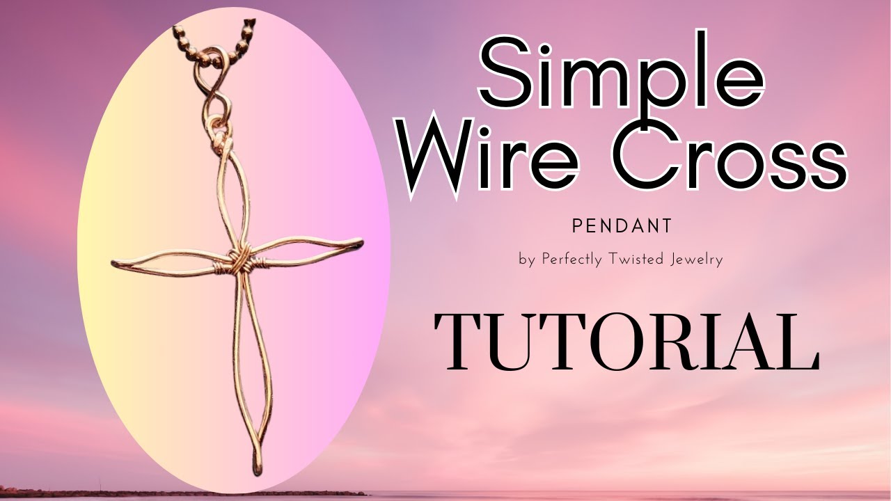 Create A Beautiful, Simple and Elegant Cross Pendant !