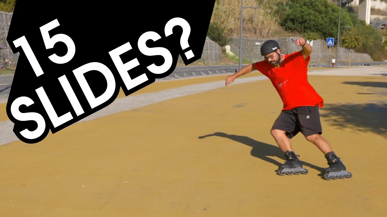 EASIEST SLIDES WITH INLINE SKATES CHALLENGE