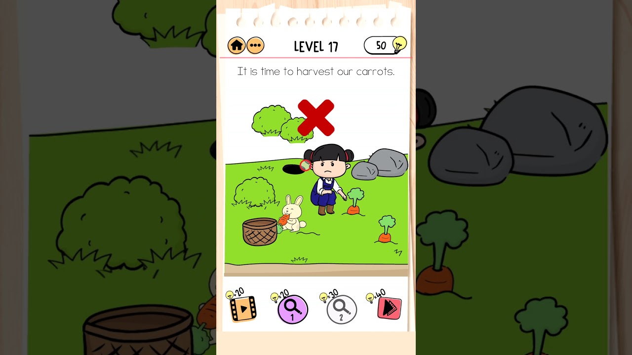 Brain Test 2: Emily's Farm Level 17