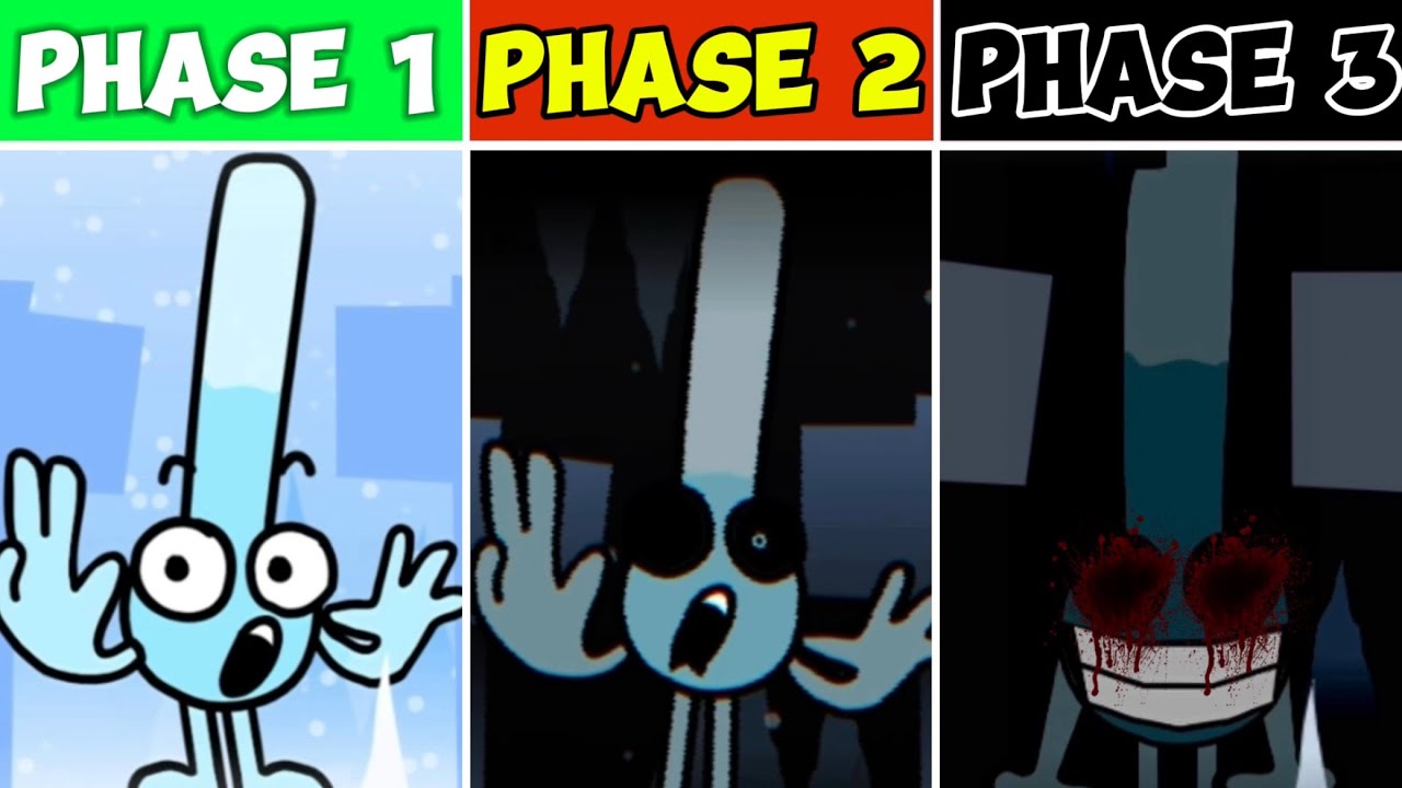 Phase 1 Vs Phase 2 Vs Phase 3 in Incredibox Cool As Ice!
