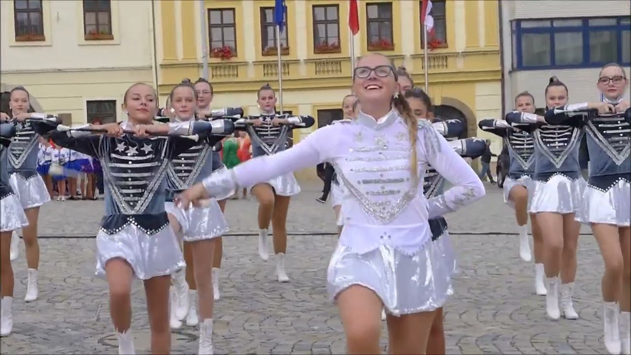 Třebíč Přehlídka mažoretkových skupin 14 10 2023