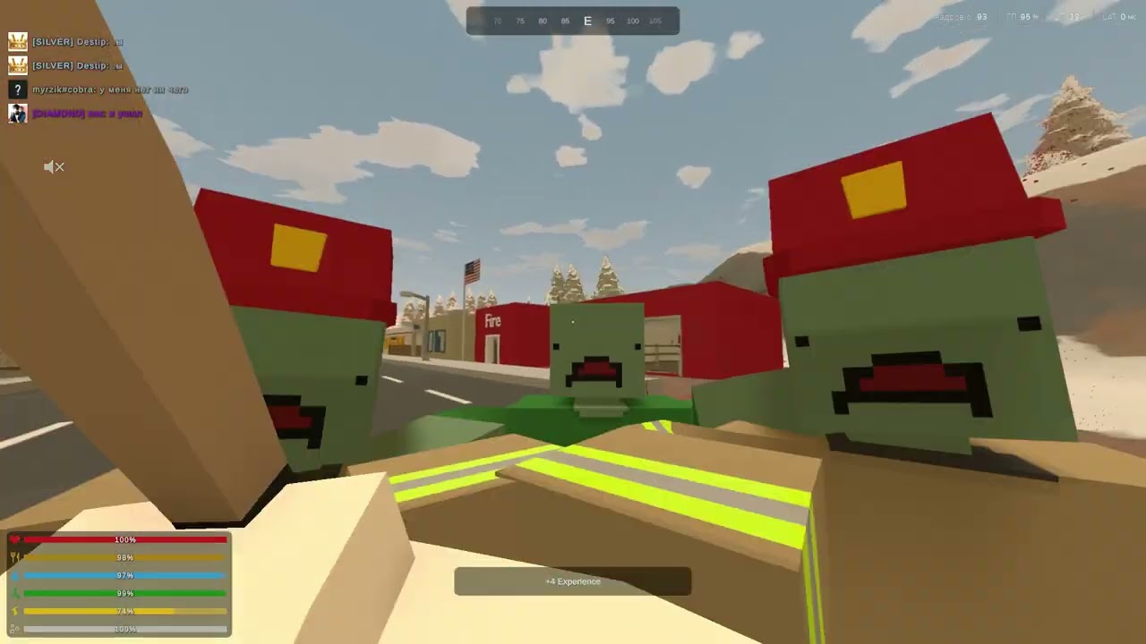Как строить хату. в Unturned.