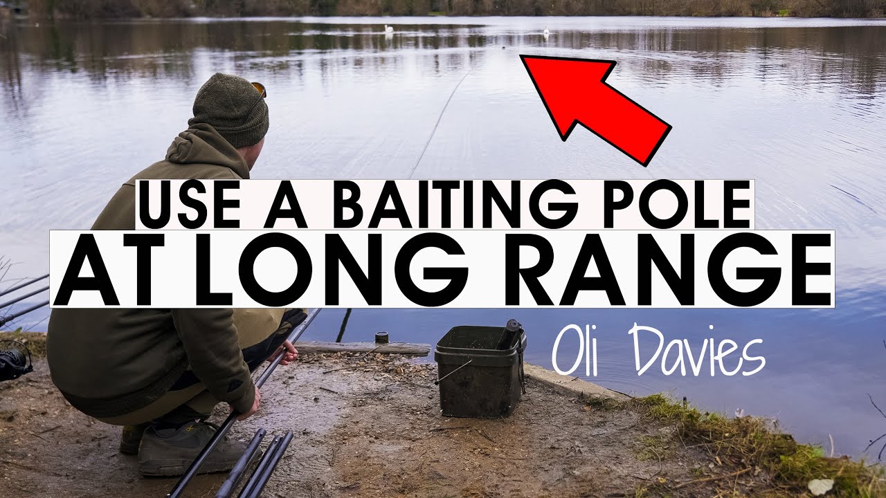 How to use a Baiting Pole at LONG RANGE - Oli Davies