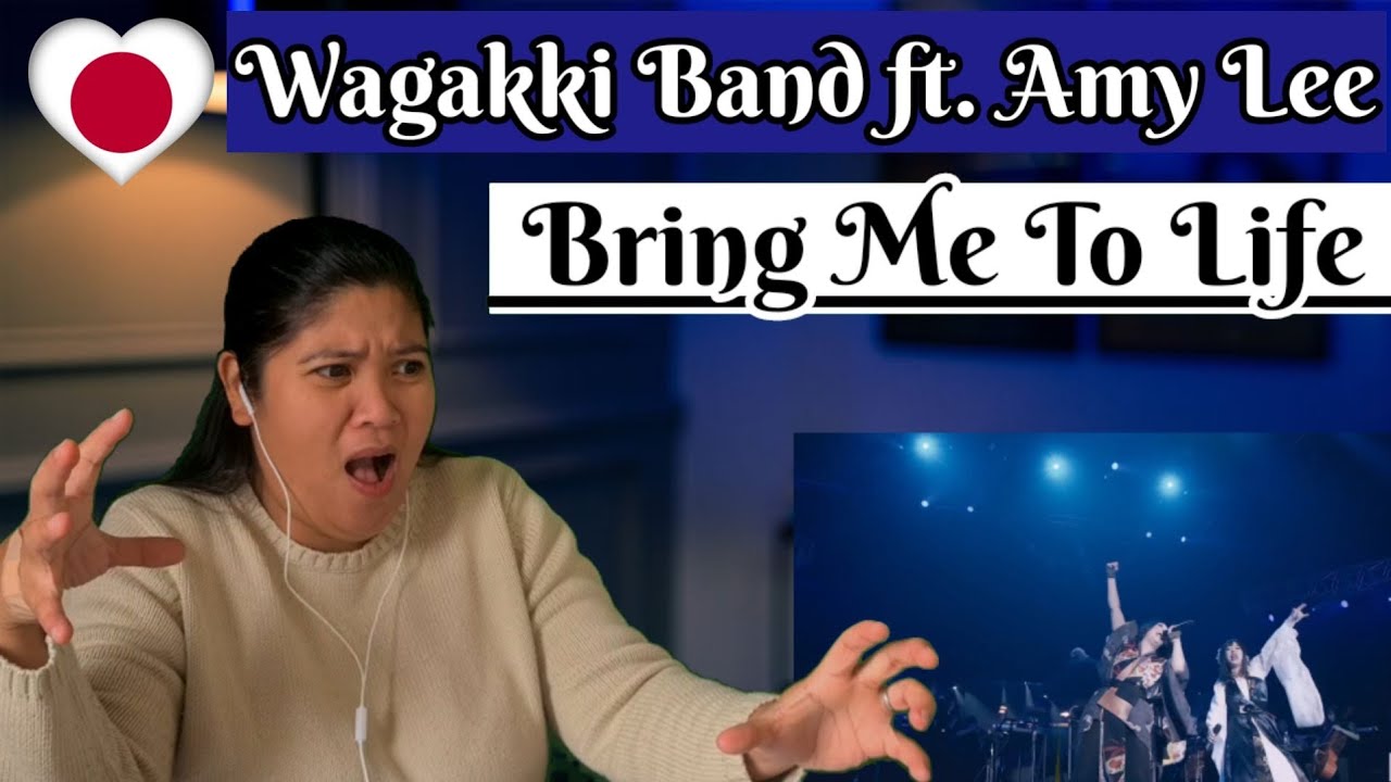 Wagakki Band / Bring Me To Life with Amy Lee of EVANESCENCE REACTION #WAGAKKIBAND #和楽器バンド