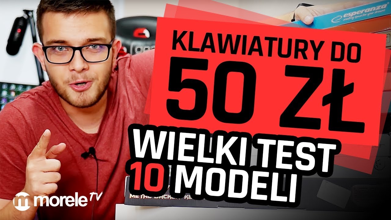 Klawiatury do 50 zł | Wielki test 10 modeli: Gembird, Titanium, Esperanza, A4 Tech,  Fury...