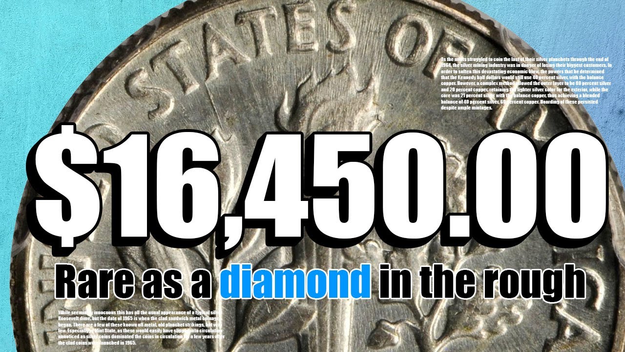 $16,450 Error Dime! 6 Rare Coins That Sold for Thousands