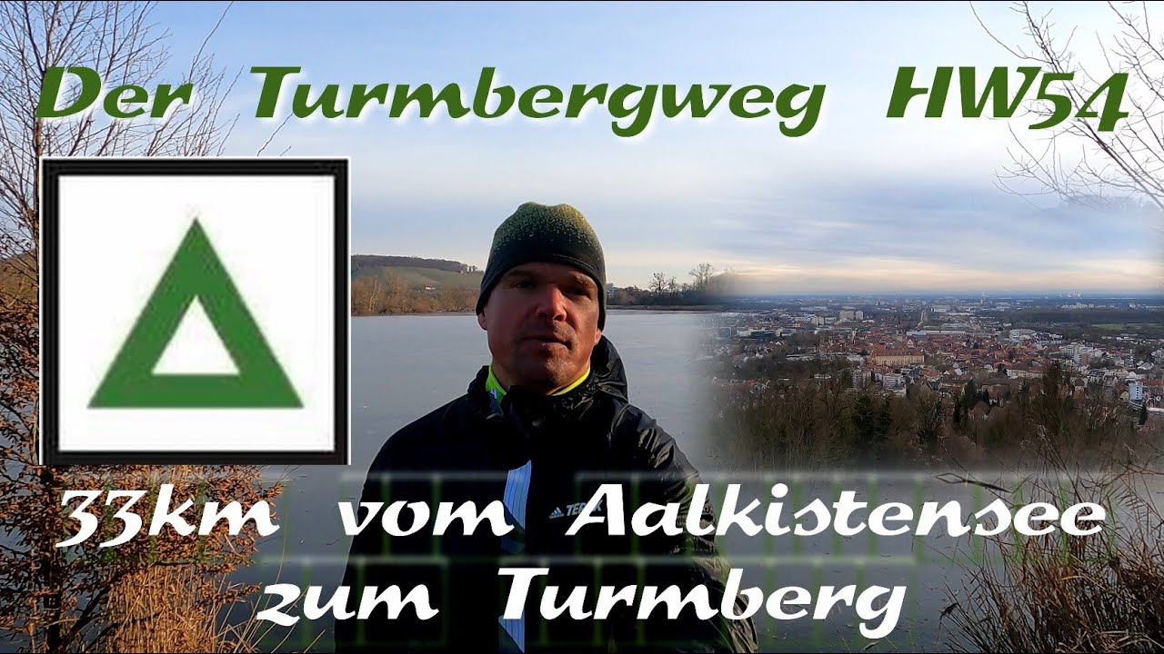 Der Turmbergweg I HW54 I 33km vom Aalkistensee zum Turmberg