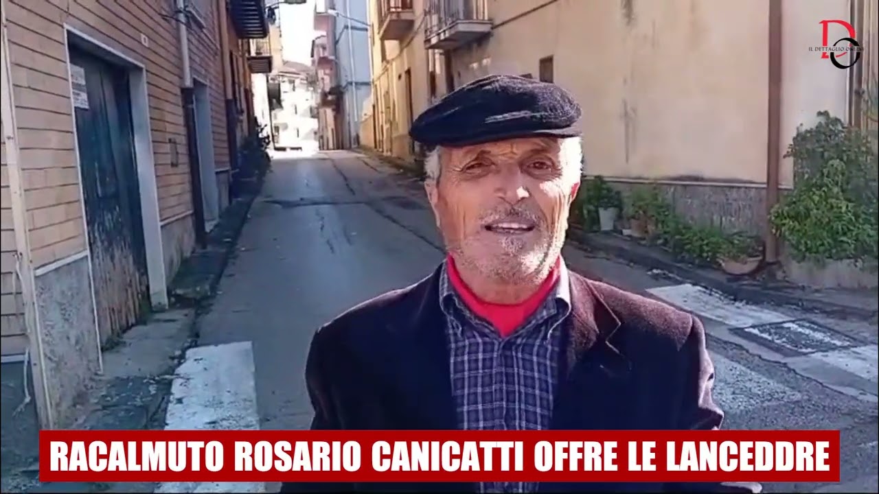 Racalmuto, Rosario Canicattì offre le 