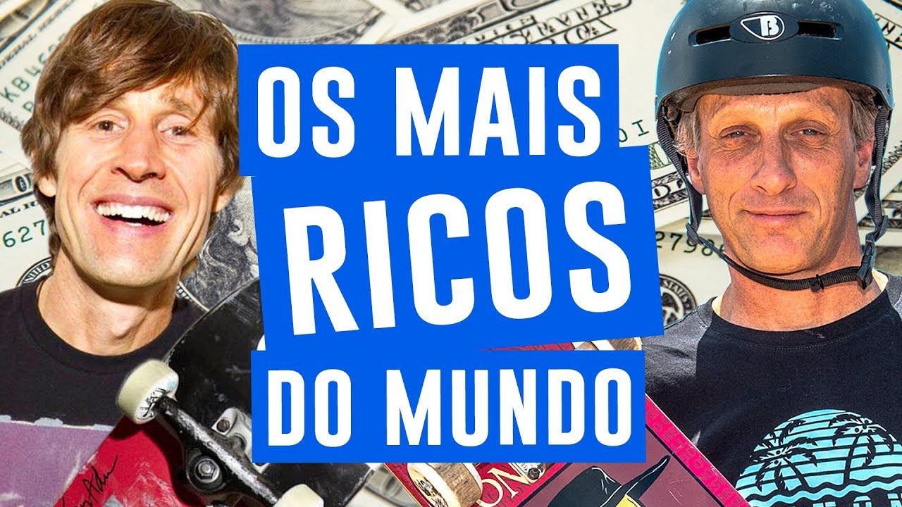 OS 10 SKATISTAS MAIS RICOS DO MUNDO! TOP 10 SKTBR