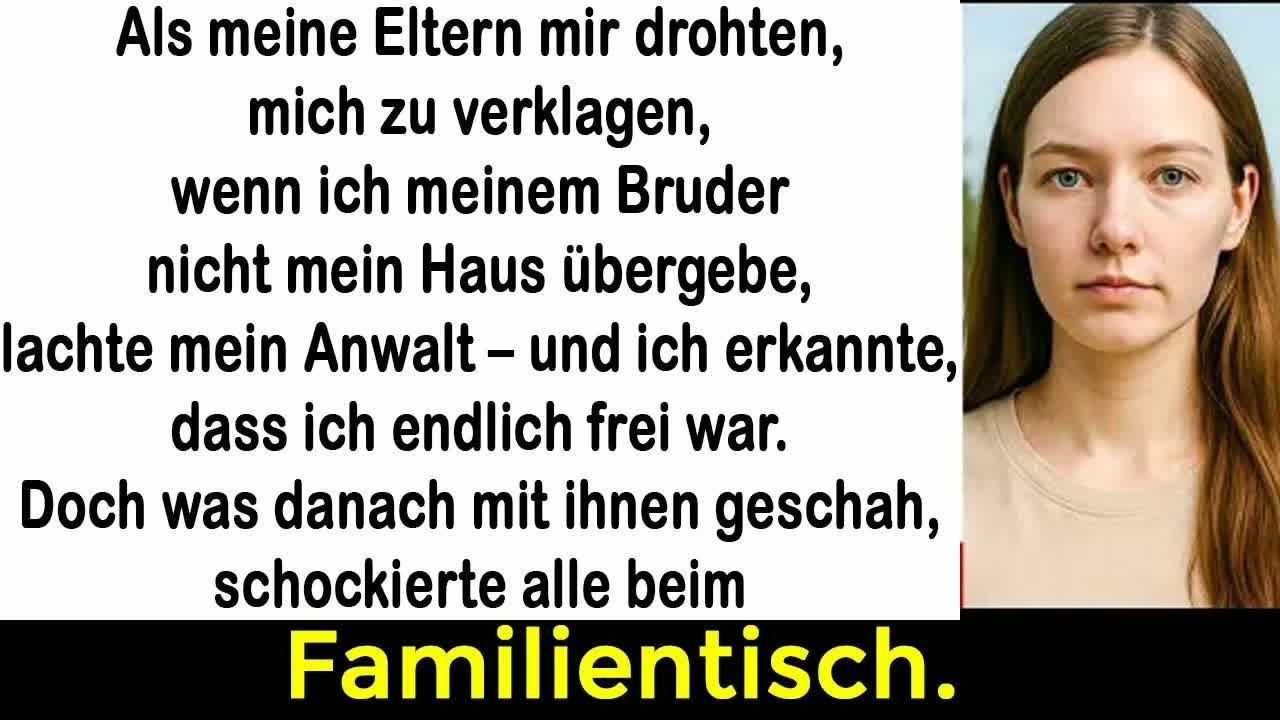 Meine Eltern drohten, mich zu verklagen – doch mein Anwalt lachte, als er die Wahrheit sah