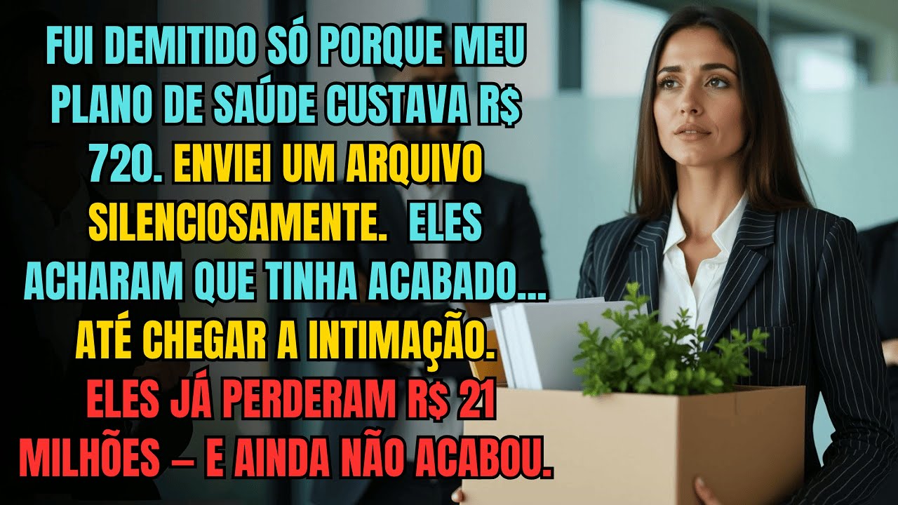 Meu Chefe Me Demitiu Para Economizar R$ 720 Por Mês — Agora Já Perderam R$ 4,2 Milhões E Contando