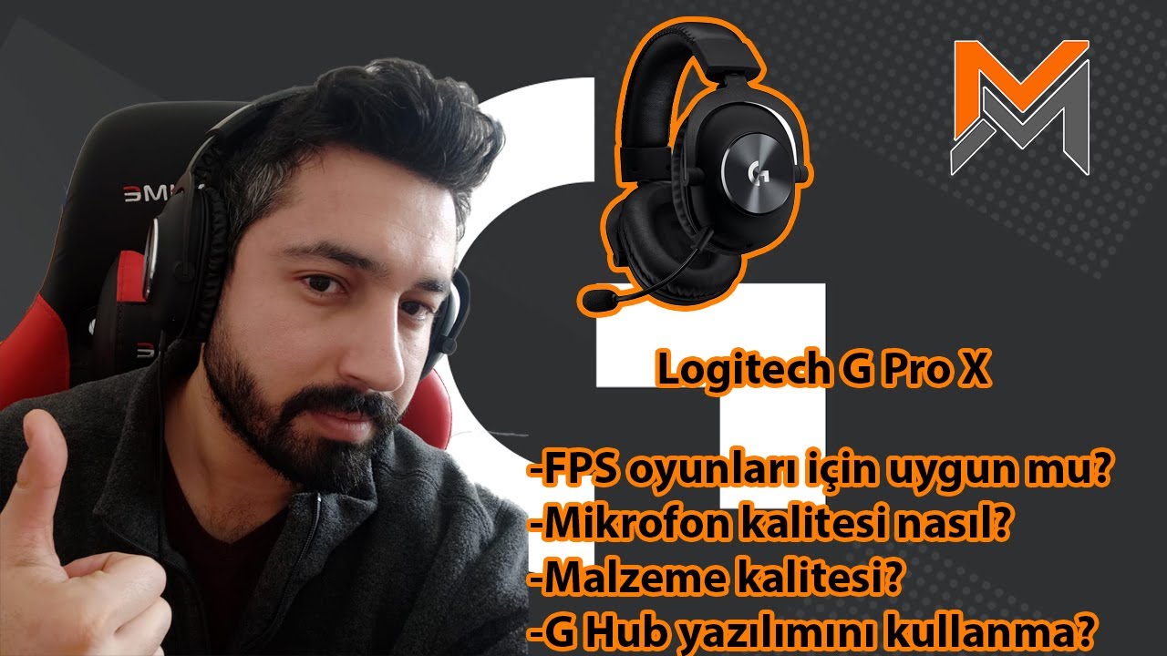 Logitech G Pro X - Oyuncu kulaklığı Malzeme , Teknik ve G hub yazılmı ile inceliyoruz