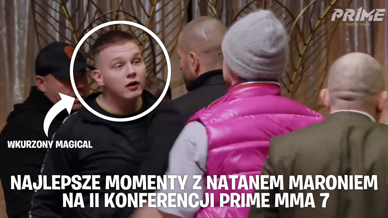 Natan Marcoń poddymia na II KONFERENCJI PRIME MMA 7 - NAJLEPSZE MOMENTY
