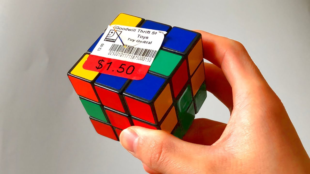 This RUBIK'S CUBE costs $1...