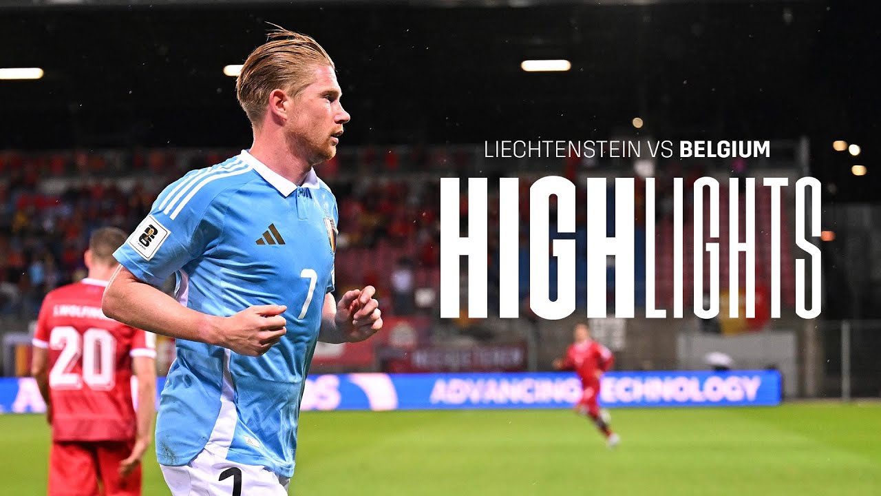 Liechtenstein 0-6 Belgium | Game. Set. Match. | 