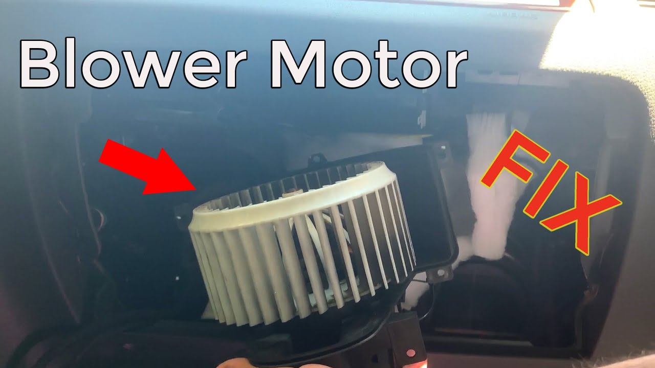 Audi Q7 Blower Motor Noise Squeaky Fan Fix