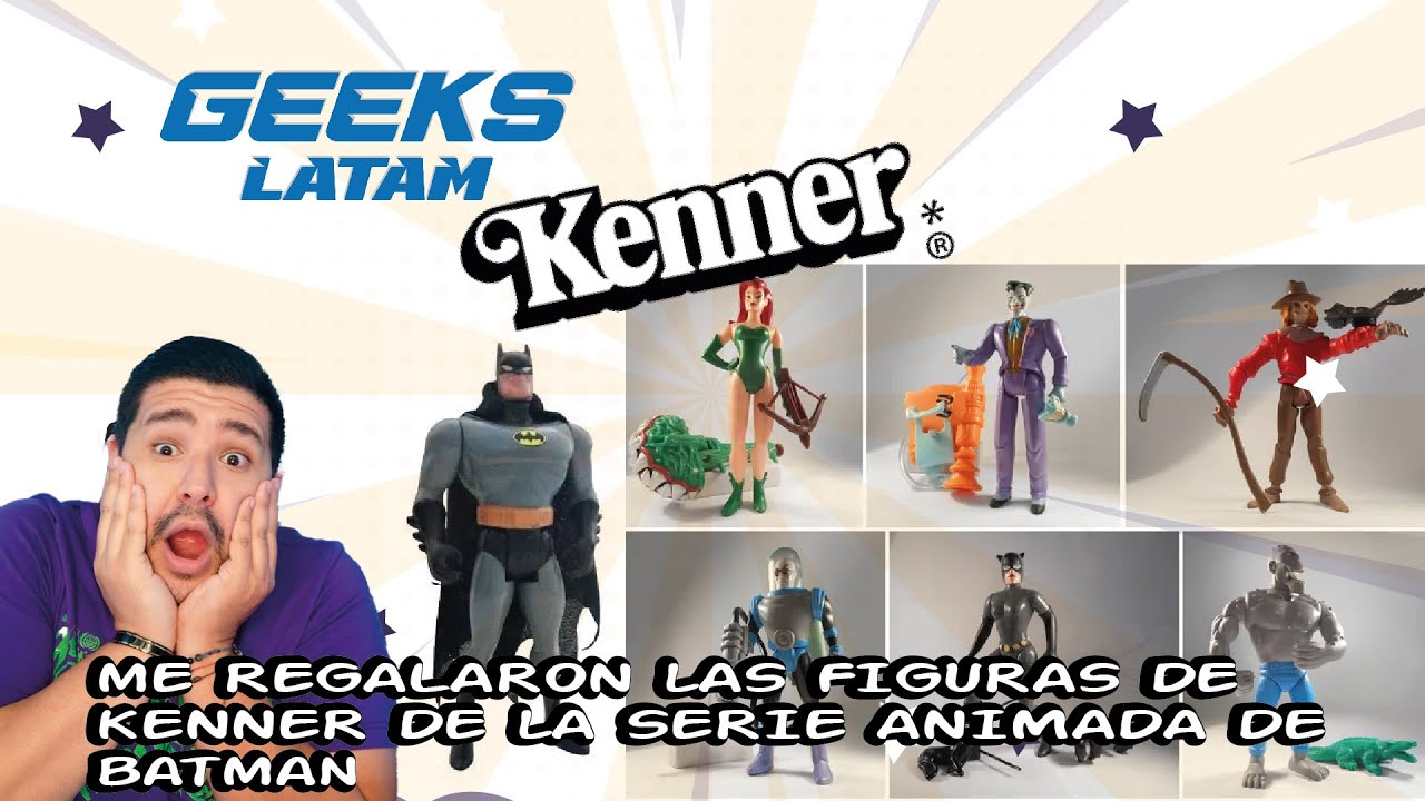 Me regalaron la colección de Kenner de Batman la Serie Animada