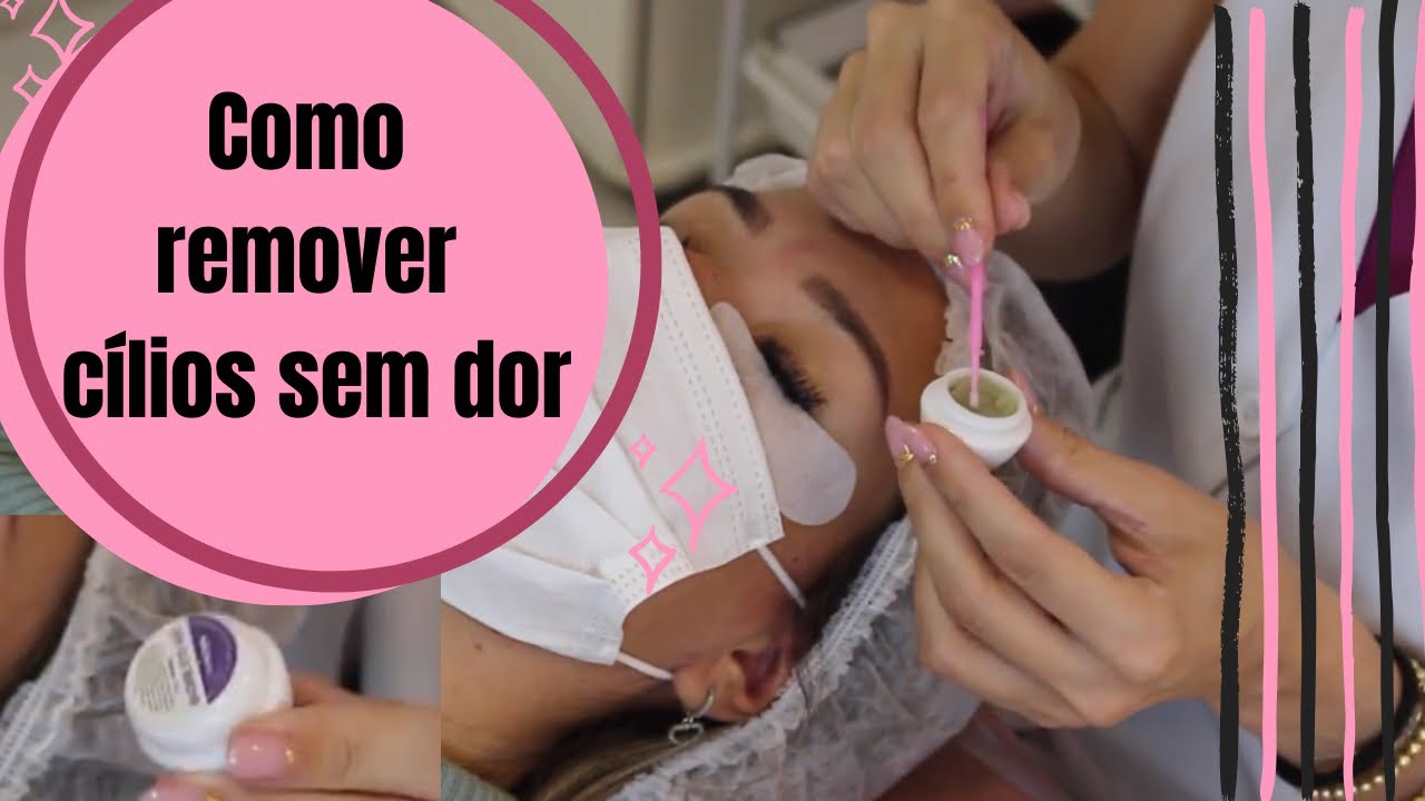 Como remover cílios passo a passo - sem dor e sem ardência