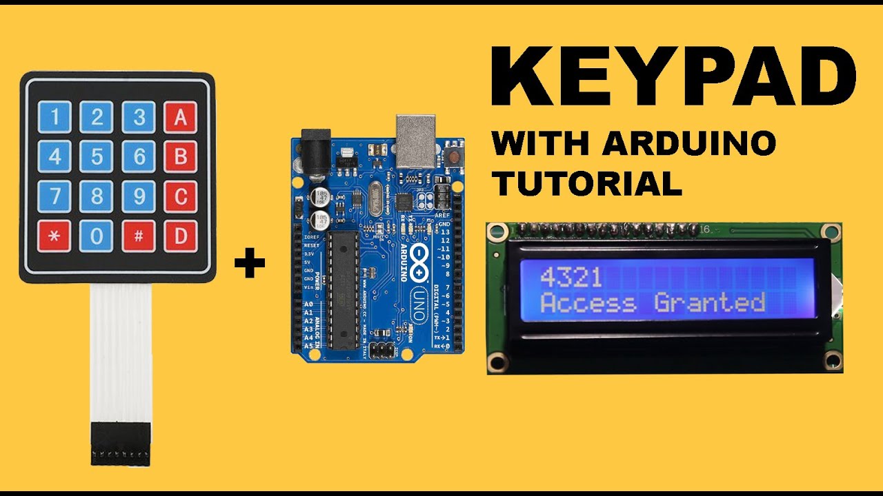 Keypad tutorial with arduino - Making a password lock