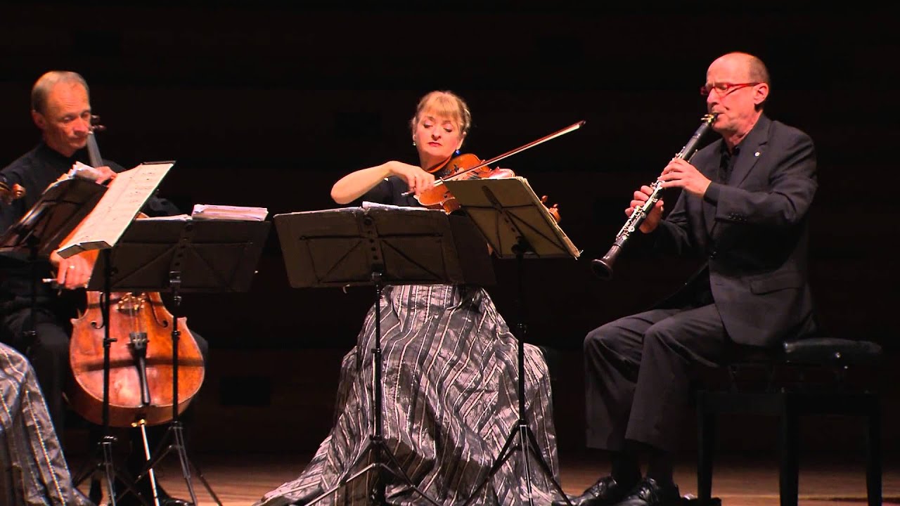Brahms' Clarinet Quintet in B minor Opus 115 - New Zealand String Quartet with James Campbell