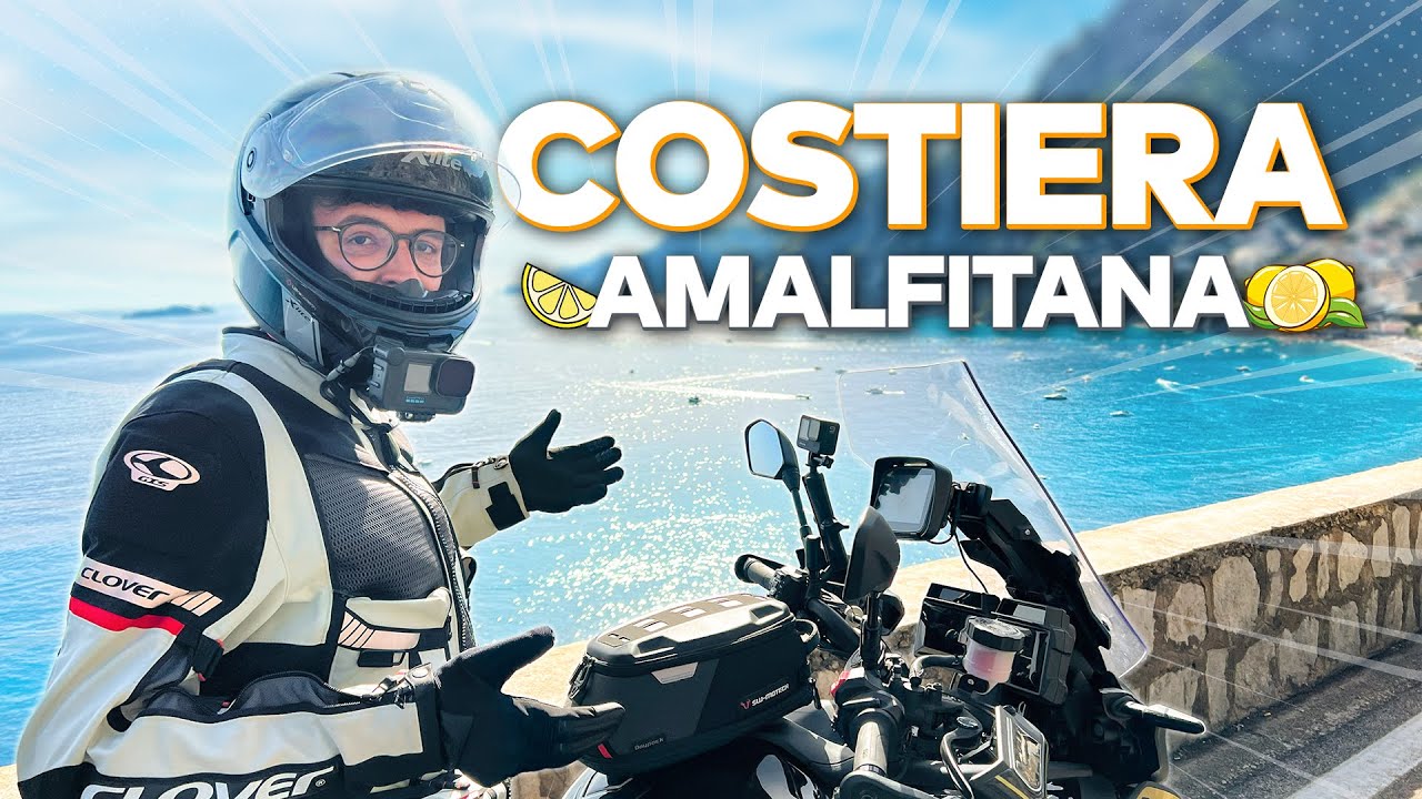COSTIERA AMALFITANA in MOTO: ne VALE la PENA? - VIAGGIO con Yamaha Tracer 9 GT (2024)