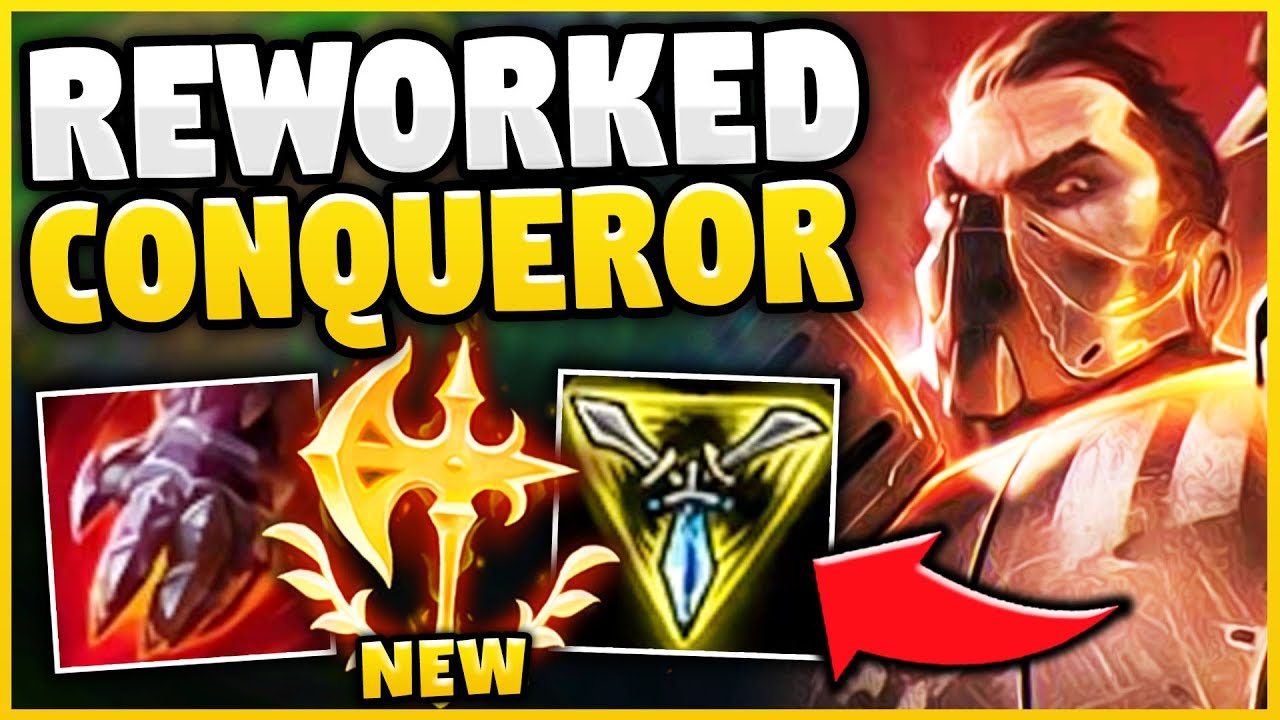 WTF!? NEW CONQUEROR ON DARIUS IS 100% BEYOND BROKEN! BEST KEYSTONE IN SEASON 9! - League of Legends