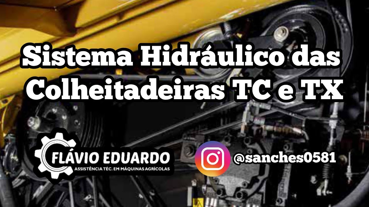 TC e TX - Sistemas Hidráulico das Colheitadeiras TC e TX