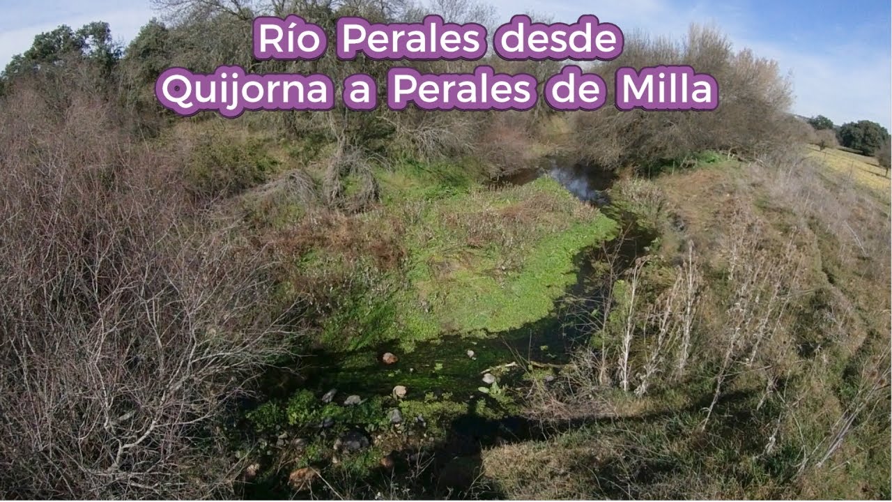Senderismo por el río Perales desde Quijorna a Perales de Milla.
