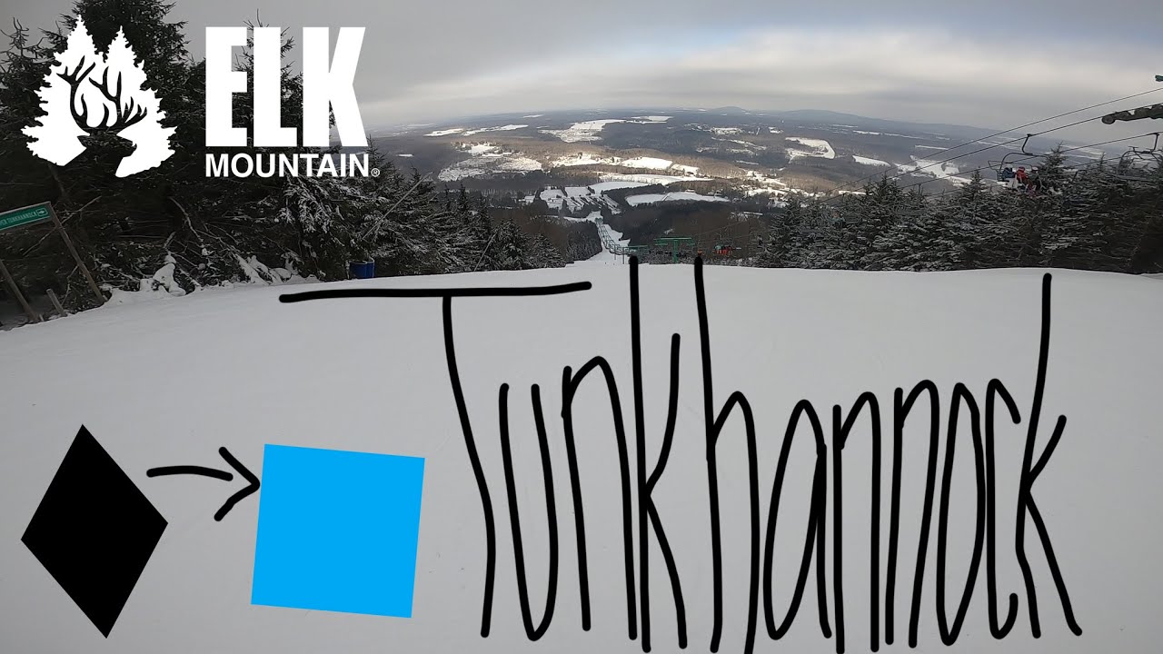 Tunkhannock (Black Diamond- Blue Square) @Elk, PA (Dec, 2022)