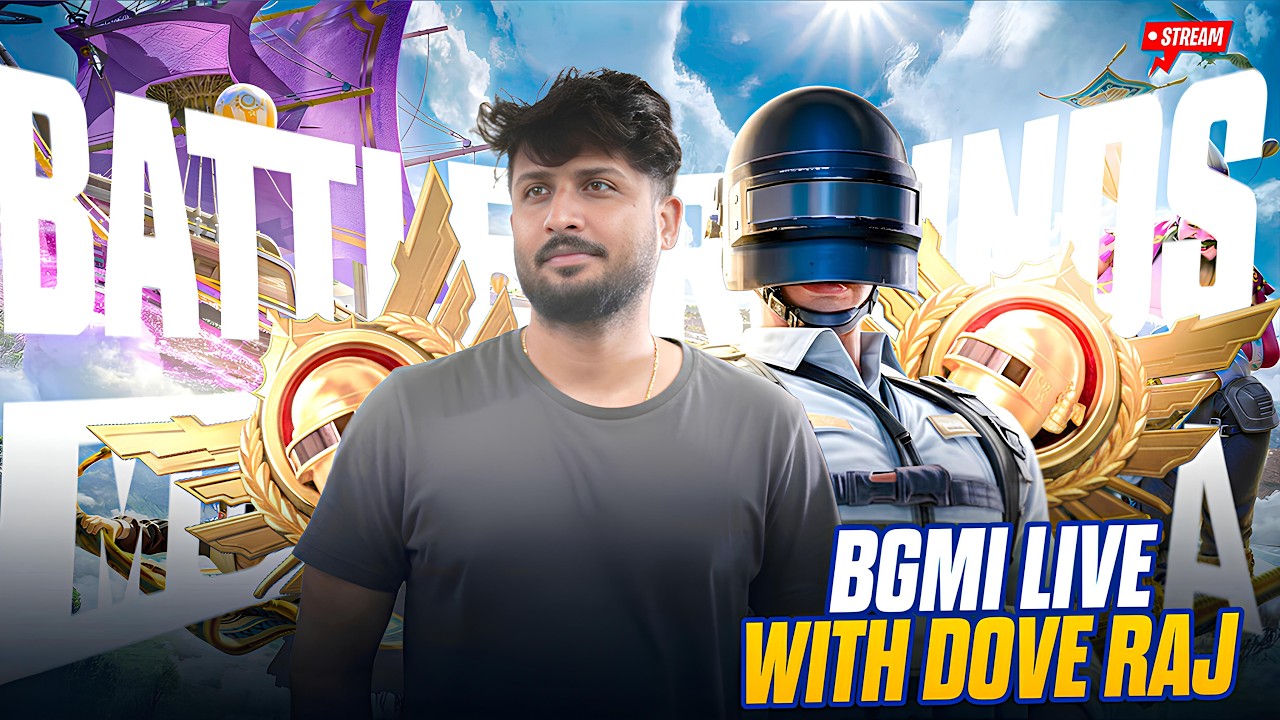 New Update 😍| BGMI LIVE KANNADA | KANNADA BGMI LIVE |  ⁨@DoveRajLive @SMRGAMING