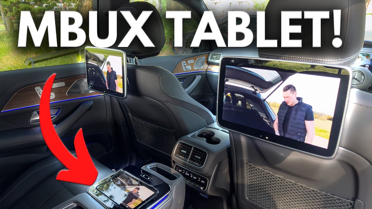 Mercedes MBUX Tablet & Rear Entertainment | FULL Walkthrough!