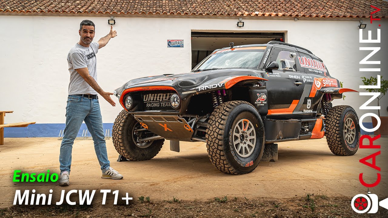 💥INCRÍVEL 🤯 CONDUZI o MINI JCW T1+ de DAKAR!