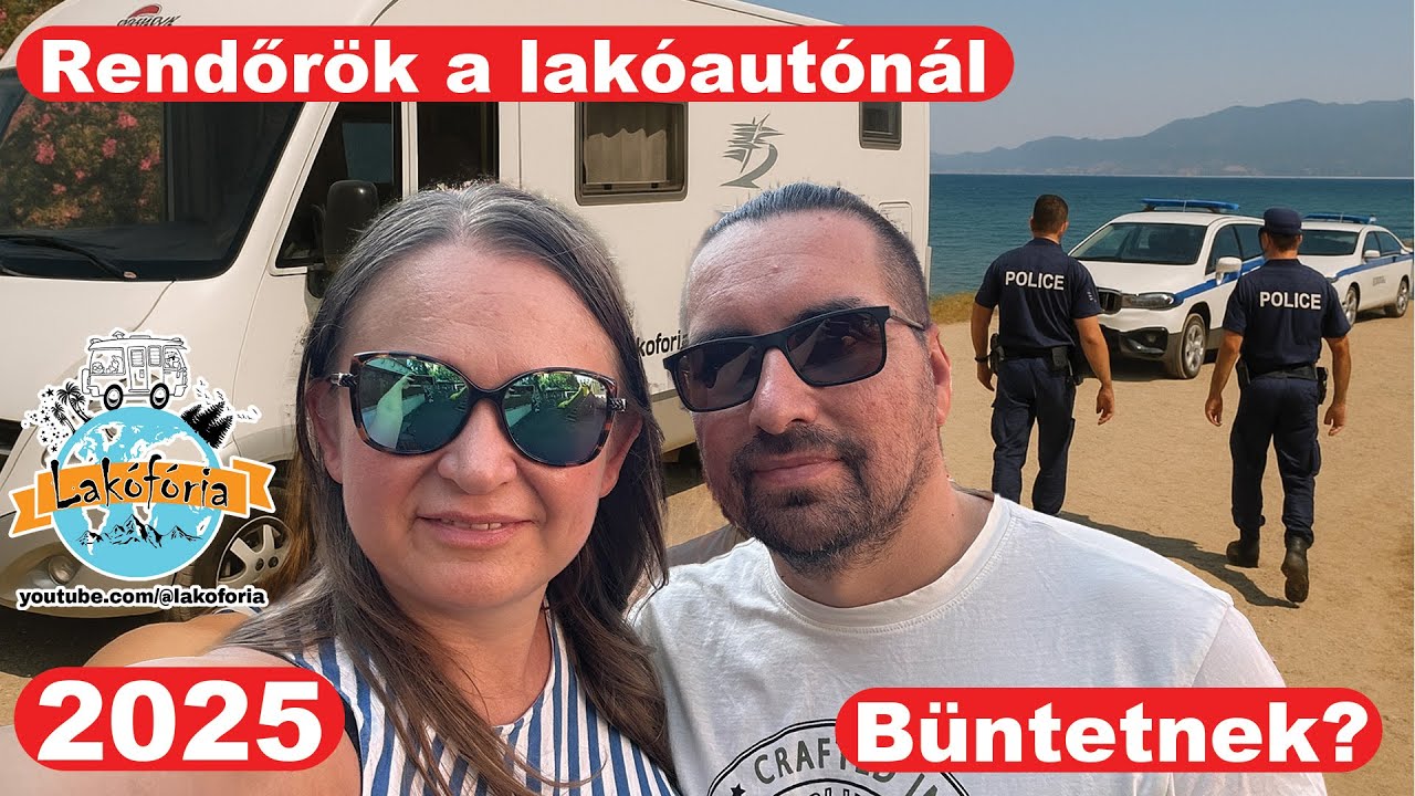 Bajban a lakóautósok? Görög vadkemping tények és tévhitek