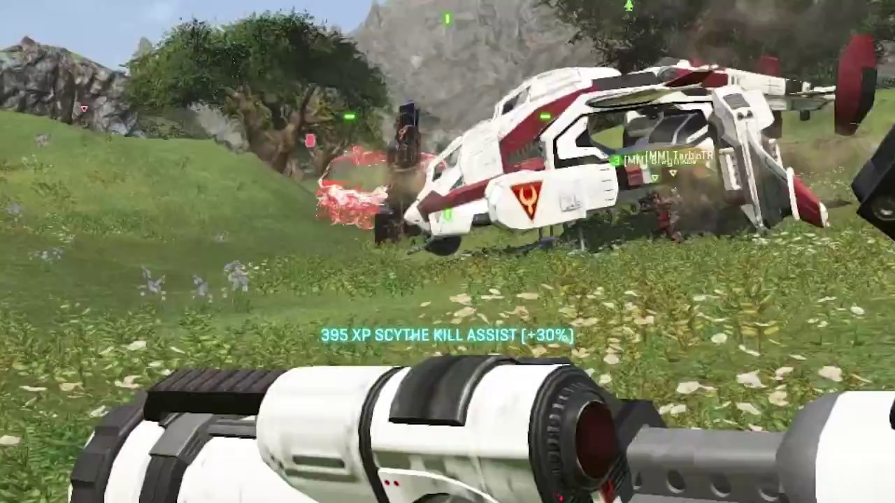 PlanetSide 2 Valkyrie + T2 Striker