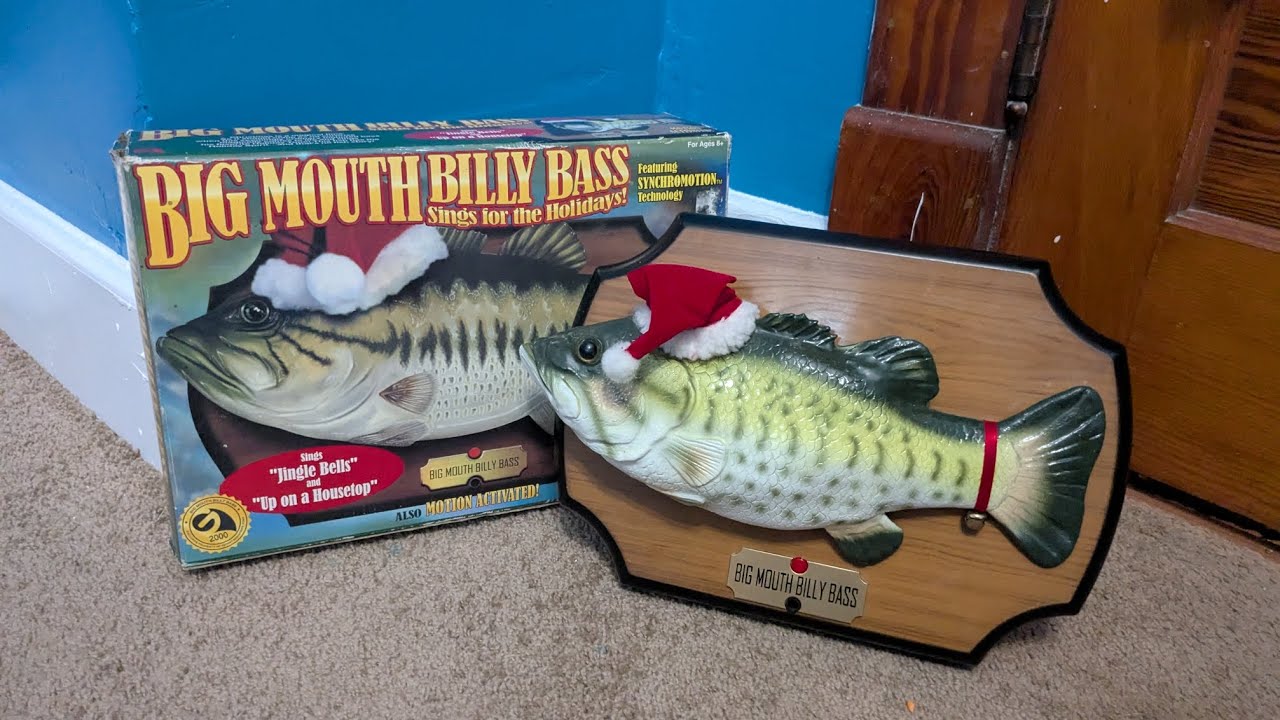 Gemmy 1999 Christmas Big Mouth Billy Bass