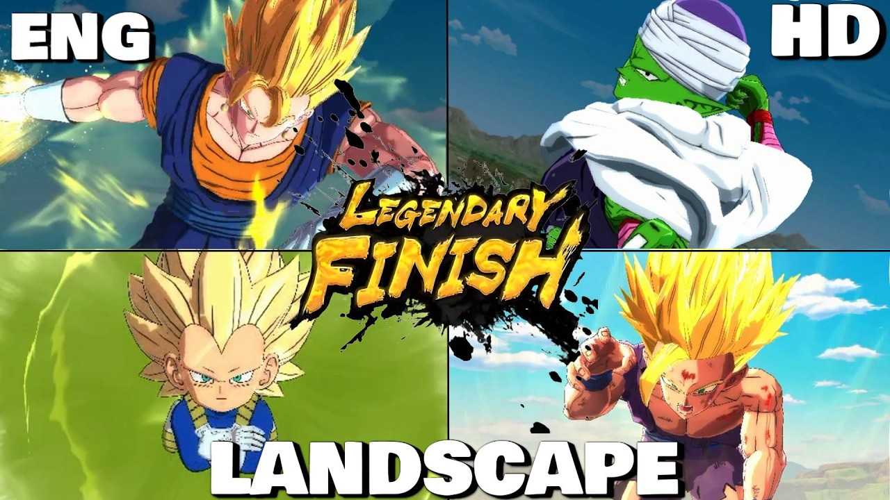 (LATEST) ALL LEGENDARY FINISHES IN DRAGON BALL LEGENDS | HD | LANDSCAPE | ENGLISH DUB 2026
